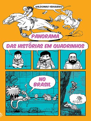 cover image of Panorama das histórias em quadrinhos no Brasil